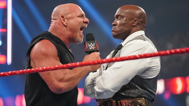 Goldberg and Lashley could go face-to-face once more before SummerSlam this Saturday...