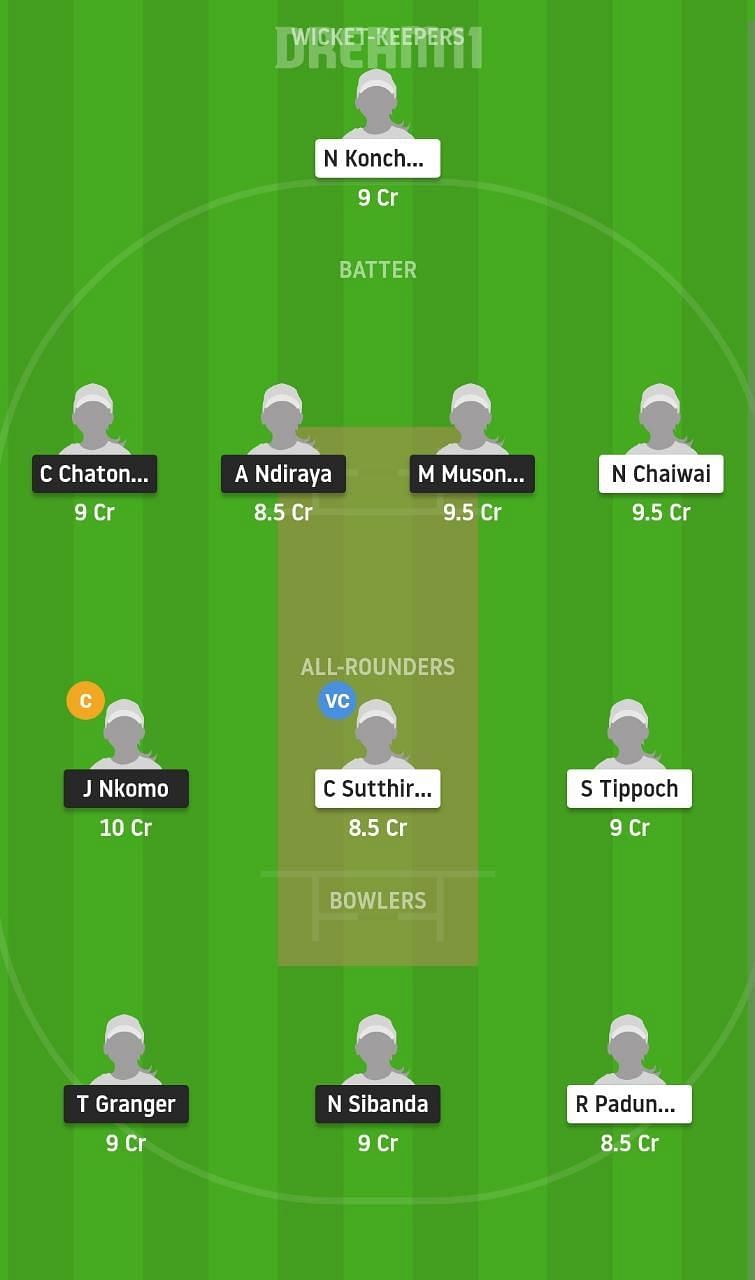 ZM-W vs TL-W Dream11 Fantasy Suggestion #1