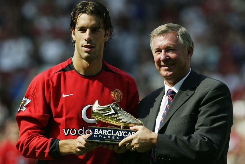 Ruud Van Nistelrooy awarded the Golden Boot