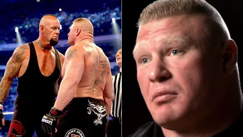 Brock Lesnar conquered The Undertaker&#039;s WrestleMania undefeated streak in 2014