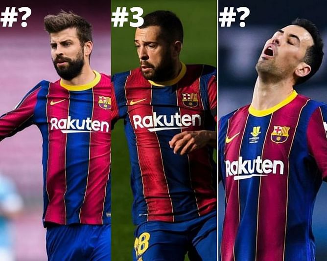 5 longest-serving players in Barcelona's current squad