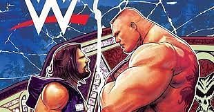AJ Styles and Brock Lesnar by BOOM! Comics