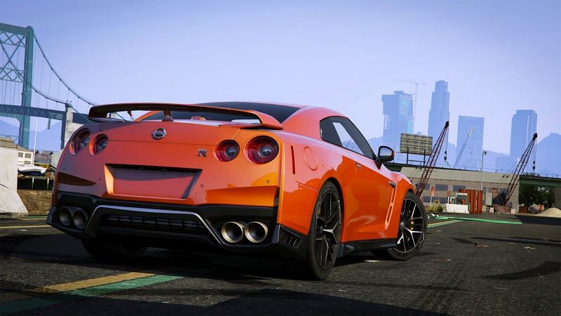 The 2017 Nissan GTR (Image via GTA5-mods.com)