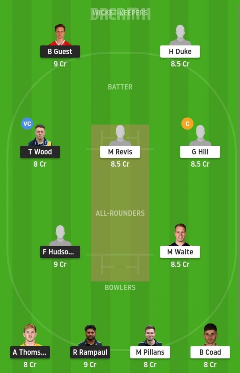 DER vs YOR Dream11 Fantasy Suggestion #2