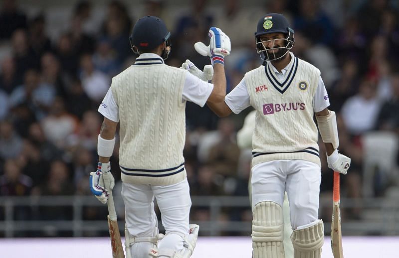 Virat Kohli and Cheteshwar Pujara shared a 99-run-stand in the 2nd innings of the Leeds Test