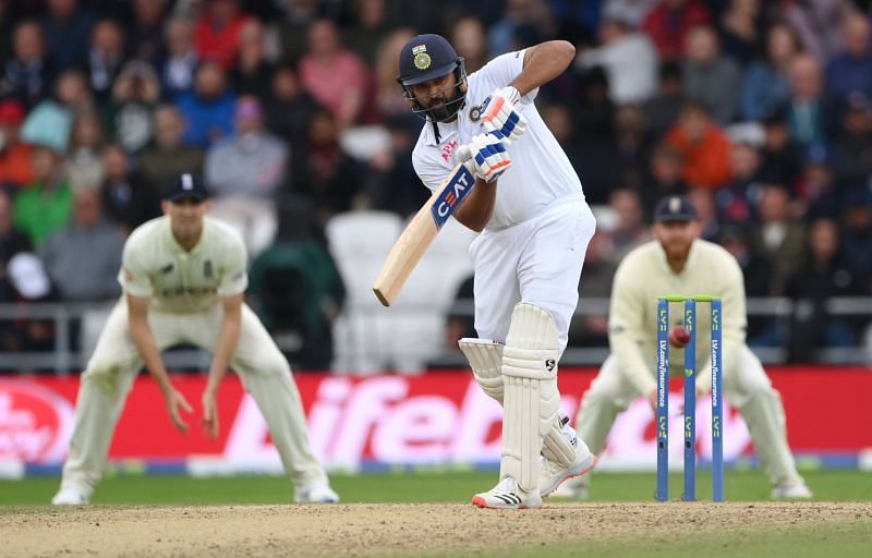 Rohit Sharma was extremely defensive in the first innings as well