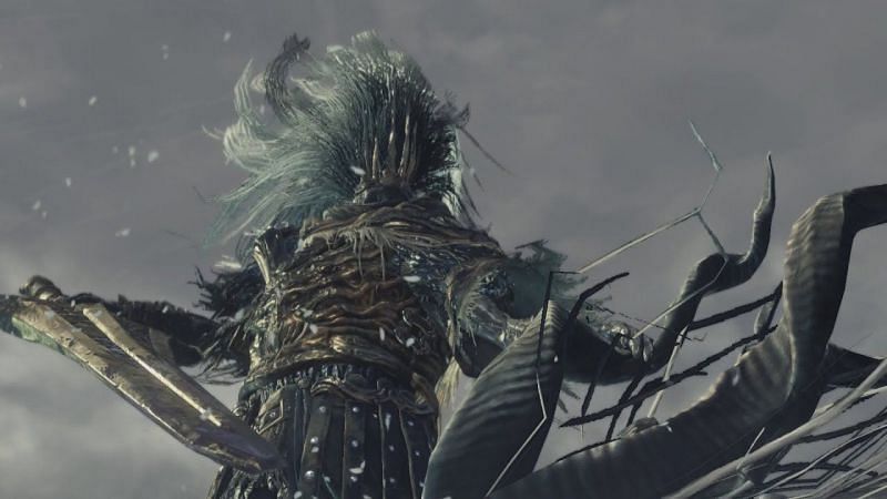 The Nameless King from Dark Souls 3 was one of the toughest video game bosses to beat (Image via Bandai Namco)