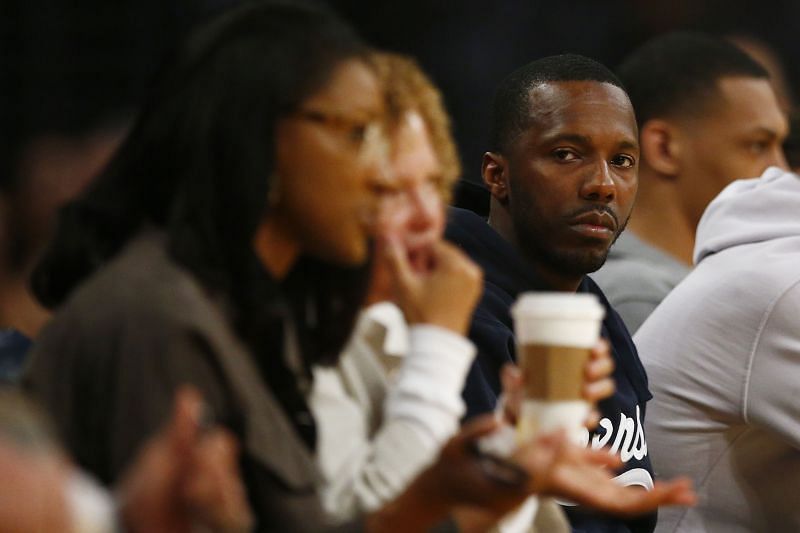 Klutch Sports Group founder Rich Paul (in focus)