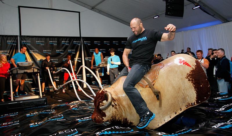 Randy Couture at an event