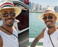 "Out and about" - Hardik Pandya tours Abu Dhabi to rejuvenate himself