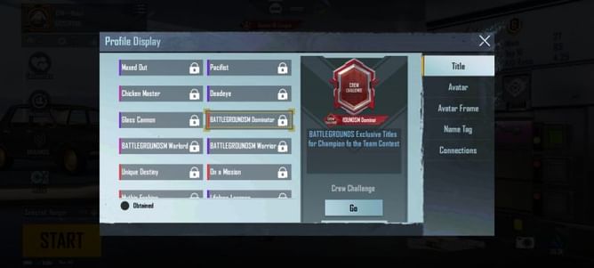5 easiest titles to achieve in BGMI