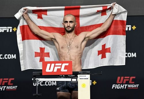 UFC featherweight Giga Chikadze