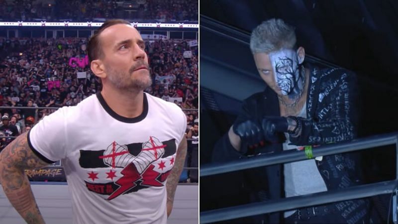 CM Punk and Darby Allin on AEW Rampage