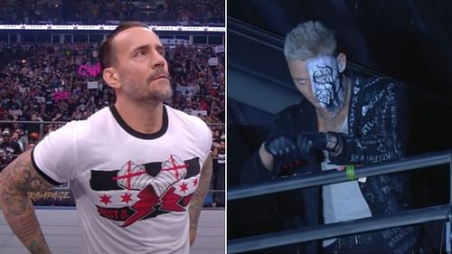 CM Punk and Darby Allin on AEW Rampage