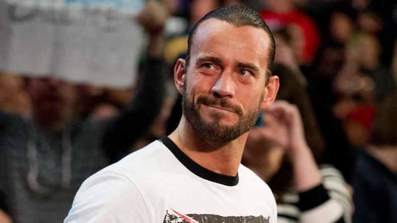CM Punk during his run with WWE