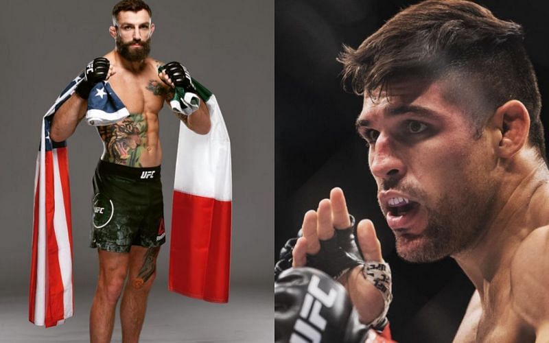 Michael Chiesa (left); Vicente Luque (right) [Images Courtesy: @mikemav22 and @luquevicente on Instagram]