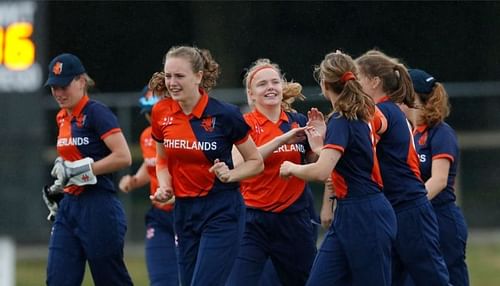 ND-W vs GR-W Dream11 Prediction - ICC Women's T20 World Cup Europe Region Qualifier (Source: Twitter @KNCBcricket)