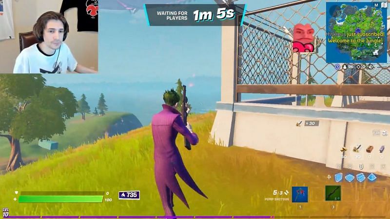 xQc shares an update on his massive 60-day subathon (Image via xQcOW)