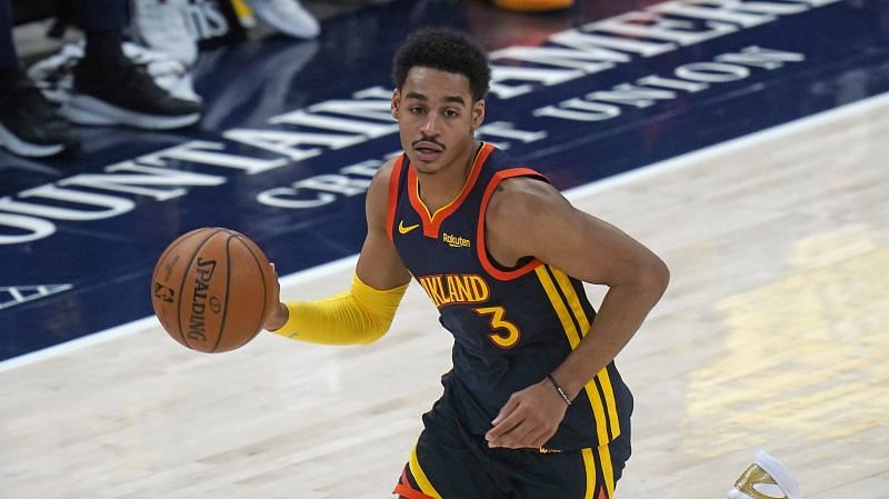 Jordan Poole averaged 12ppg off the bench in the 2020-21 season