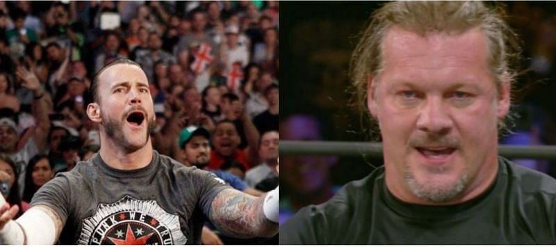 CM Punk (Left) and Chris Jericho (Right)