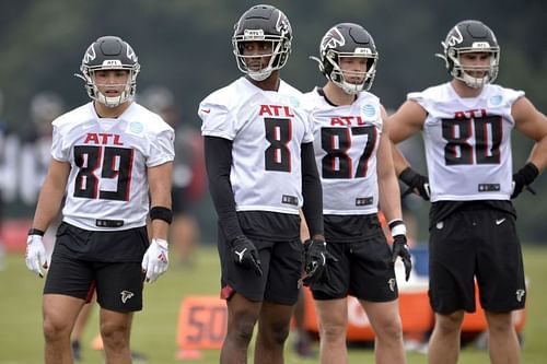 Atlanta Falcons Training Camp Kyle Pitts #8