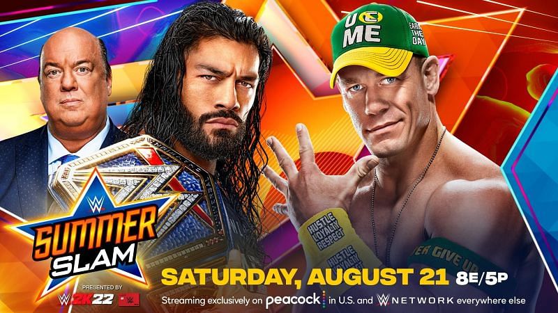 Roman Reigns takes on John Cena at SummerSlam
