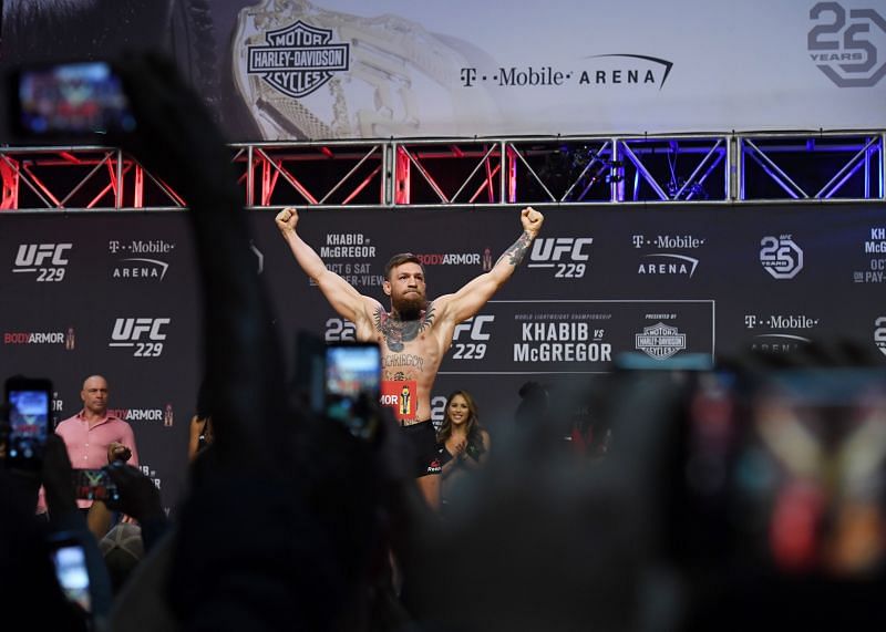 UFC 229 Khabib v McGregor: Weigh-Ins