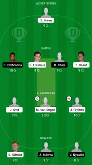 NAM vs ZIM-ET Dream11 Prediction