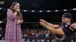 Twitter reacts to Sammy Guevara's engagement on AEW Dynamite