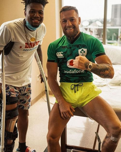 Ronaldo Acuna Jr. (left) and Conor McGregor (right) [Image Courtesy: @thenotoriousmma on Instagram]