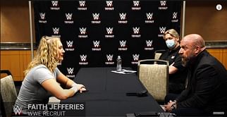 "He would nod"- WWE's latest recruit Faithy J reveals how Triple H motivated her (Exclusive)