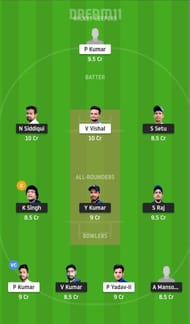 DHA vs BOK Dream11 Fantasy Suggestion #1