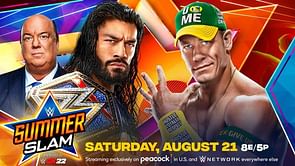 Updated SummerSlam 2021 match card