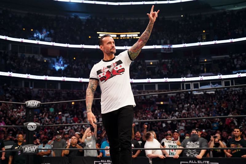 CM Punk returned at AEW Rampage in Chicago
