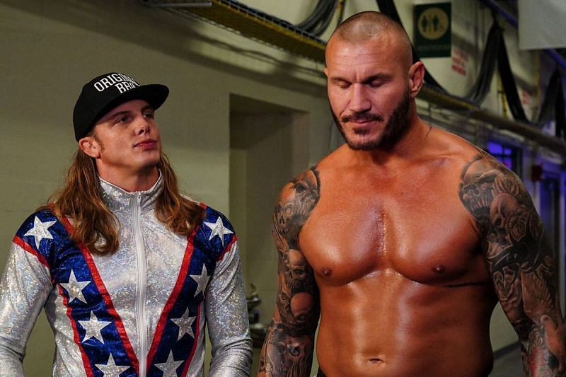 Riddle and Randy Orton