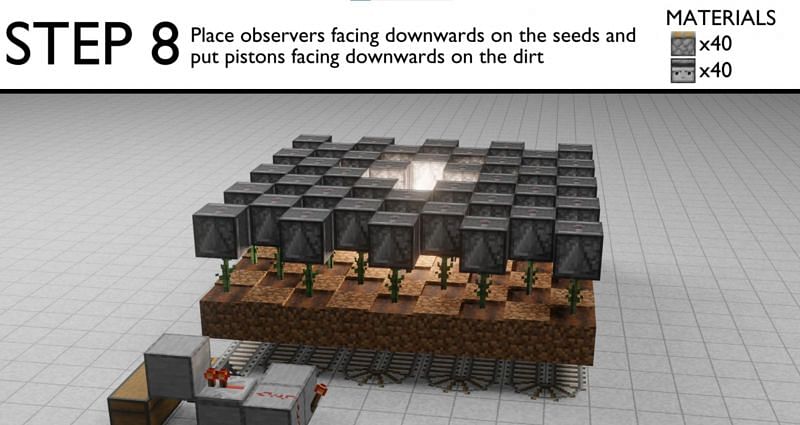 Minecraft Redditor Showcases Animated Pumpkin Melon Farm Tutorial