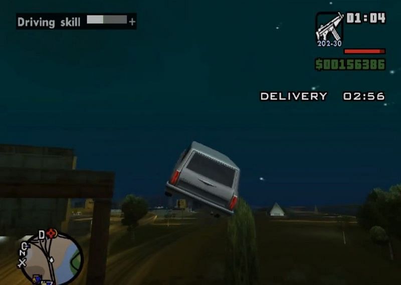 Flying cars is one of the most popular cheat codes (Image via Hugo One)