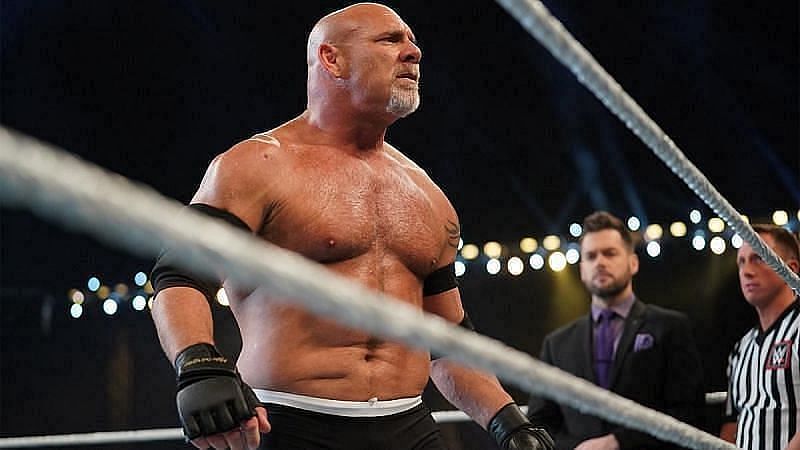 WWE चैंपियन बॉबी लैश्ले ने गोल्डबर्ग की हालत खराब की