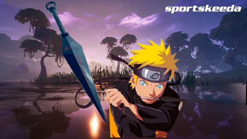 Naruto might be bringing an explosive ninja weapon with him to Fortnite Season 8 (Image via Sportskeeda)