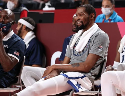 Kevin Durant at the 2020 Tokyo Olympics