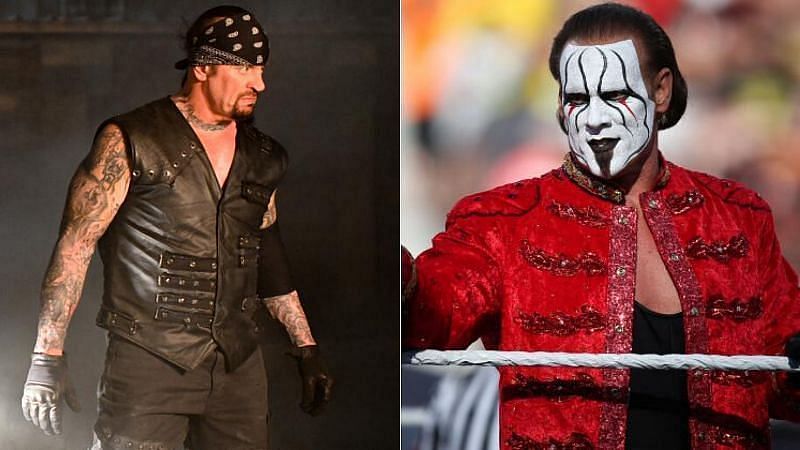Sting and The Undertaker never wrestled in WWE