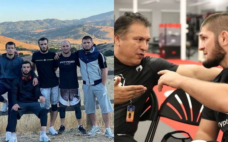 Khabib Nurmagomedov helps fighters train in Dagestan and at AKA