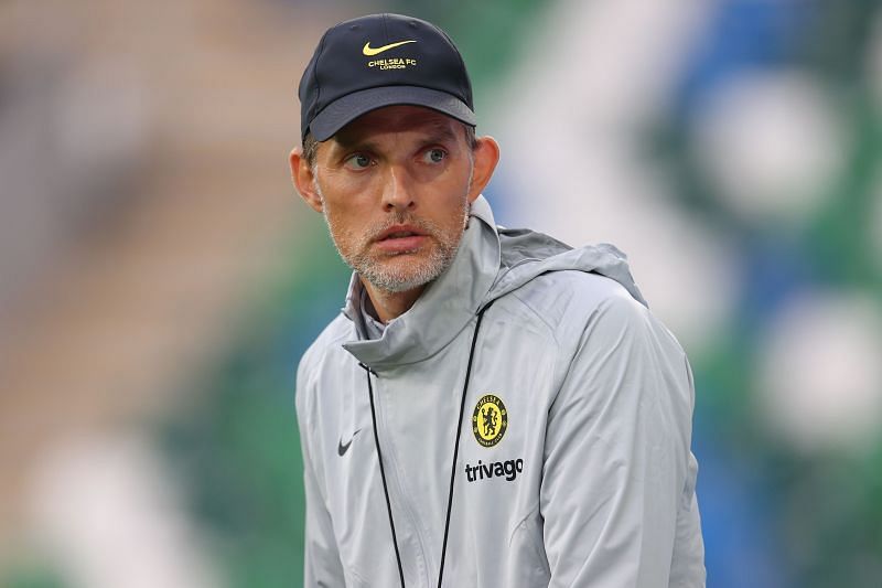 Chelsea manager Tomas Tuchel ahead of the 2021 UEFA Super Cup