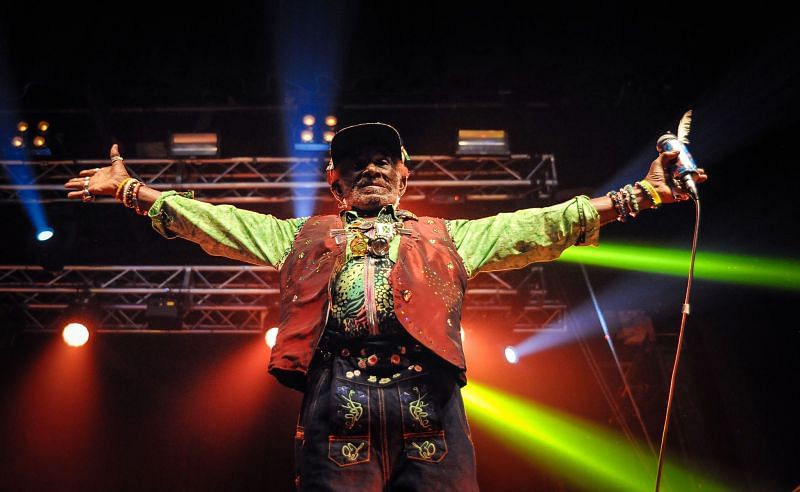 Lee &quot;Scratch&quot; Perry recently was a legend (Image via Getty Images)
