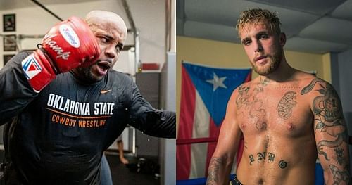 Daniel Cormier (L) and Jake Paul (R) via Instagram @dcmma and @jakepaul