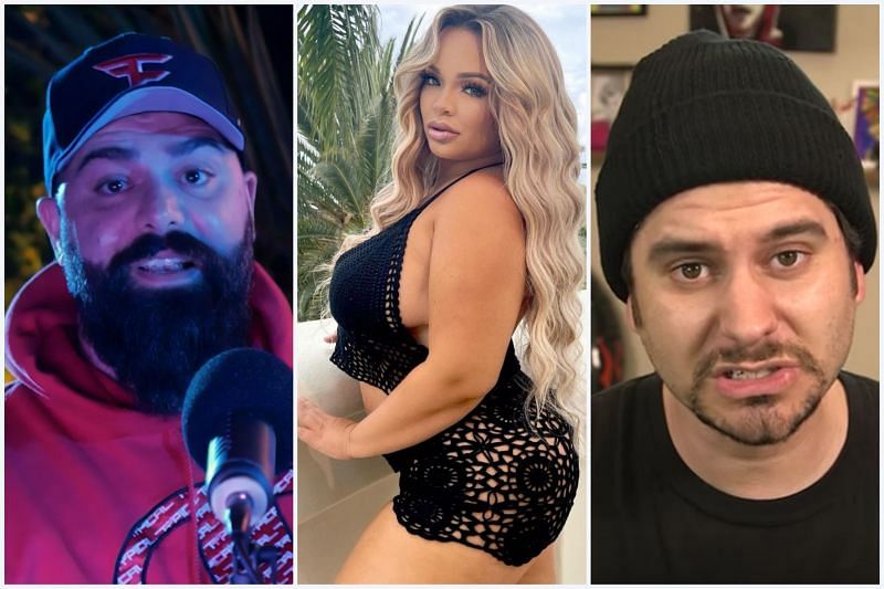 Trisha Paytas disses Ethan Klein on Mom&#039;s Basement (Images via Instagram and YouTube)