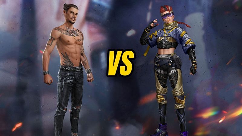 Thiva vs Xayne: Which character should players choose? (Image via Sportskeeda)