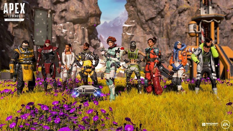 Characters in Apex Legends (Image via EA)