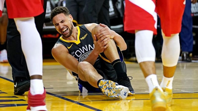 Klay Thompson suffered ACL and Achilles injuries in a span of two years
