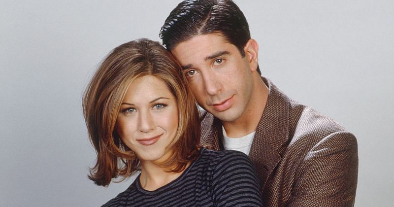 Jennifer Aniston and David Schwimmer are rumored to be dating in real life (Image via Getty Images)